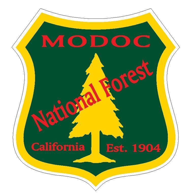 Modoc National Forest Sticker Decal