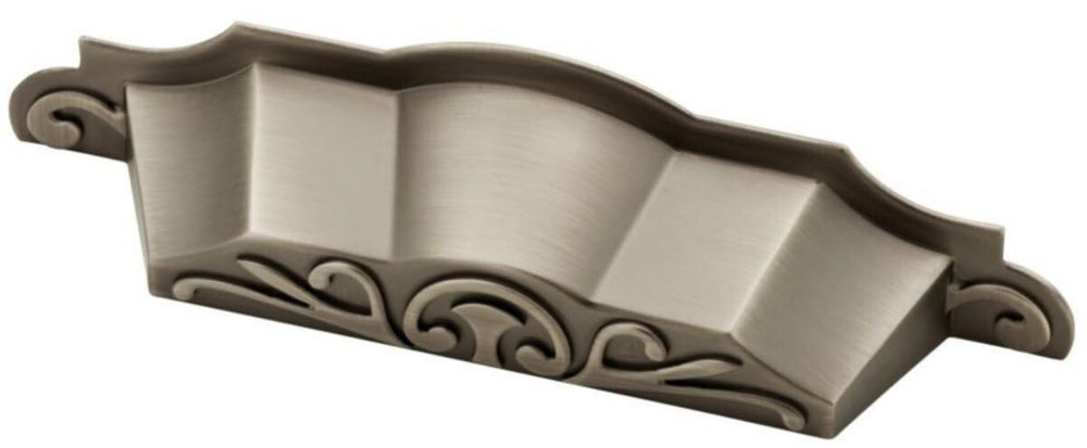 (12 Pack) 4" Augustine Cup Pull Heirloom Silver