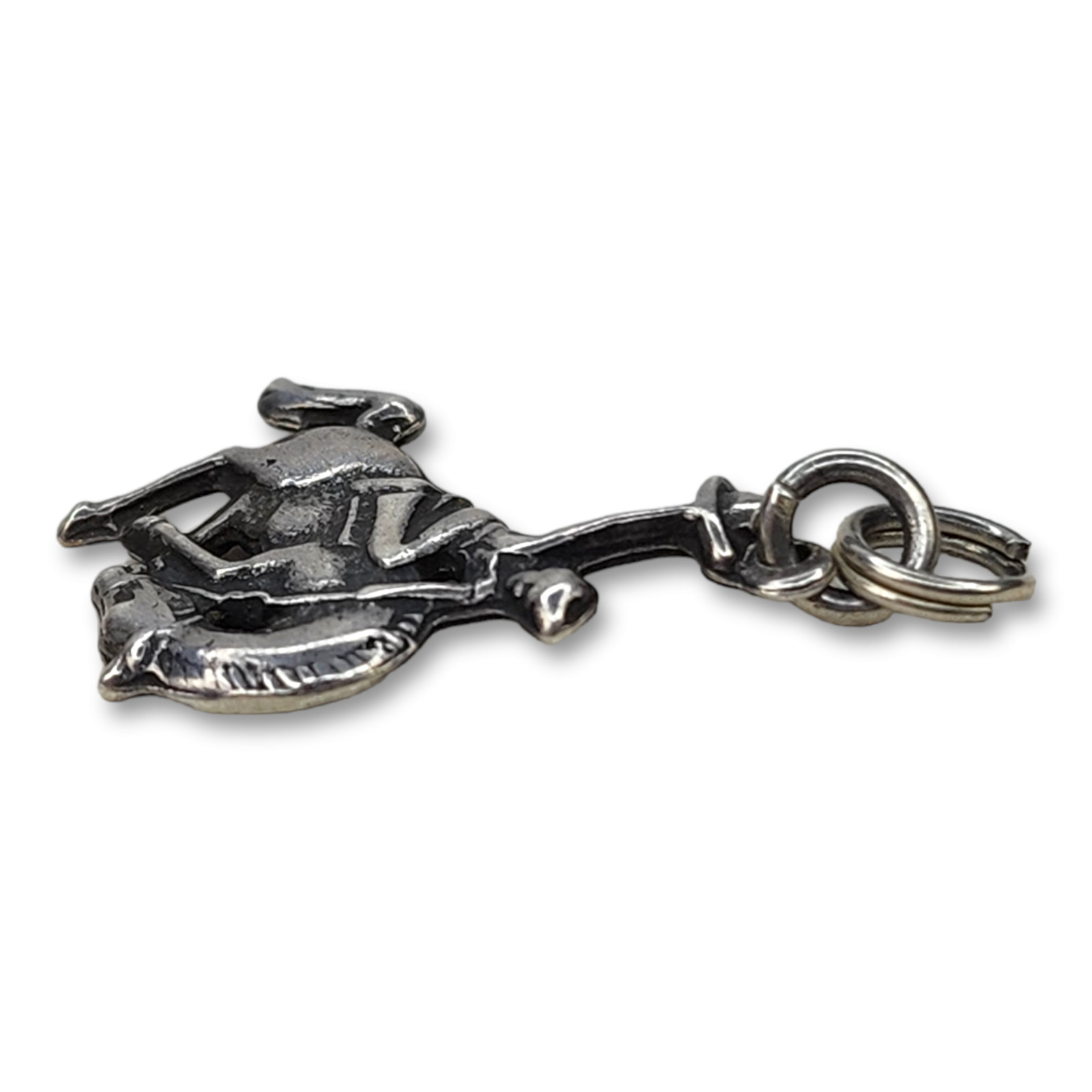 Vintage Southwestern Sterling Silver 925 Bucking Bronco Cowboy Charm