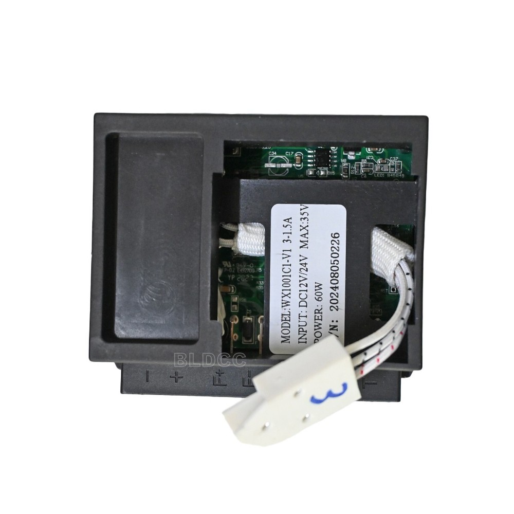 12V 24V DC Compressor Driver Controller ZY-CC60D for Solar Cooler Mobile Freezer