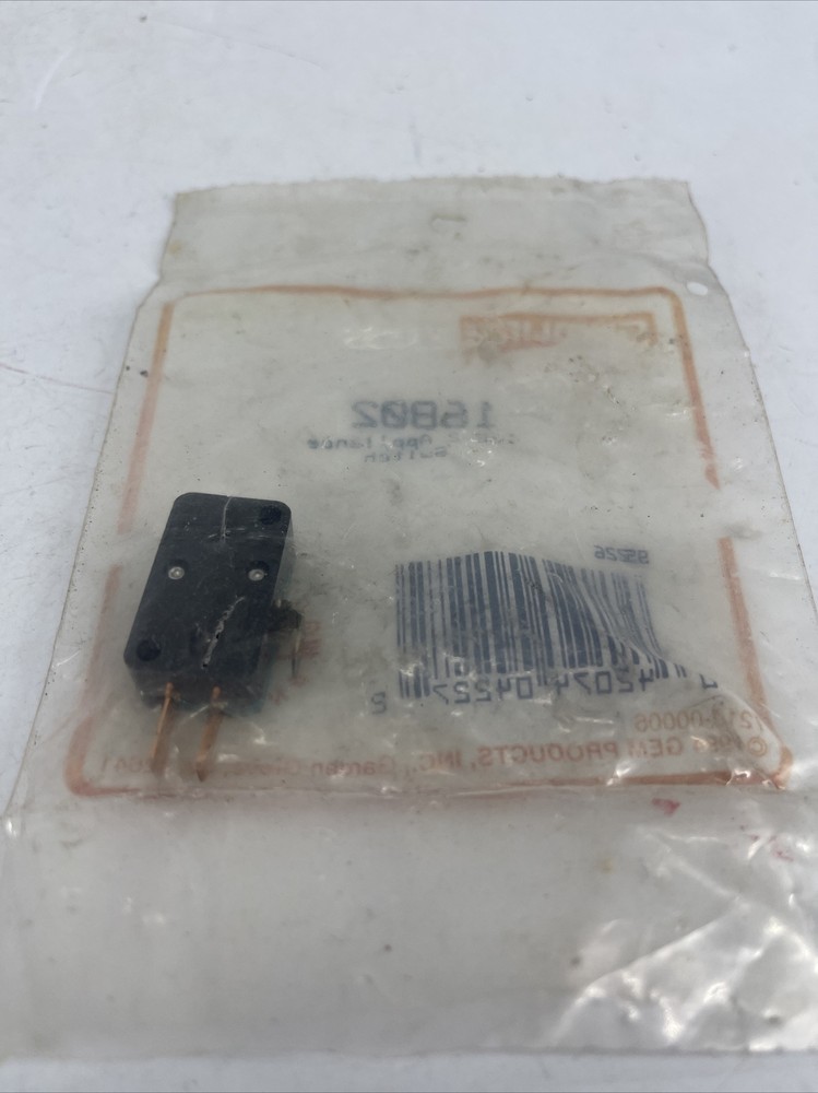 NEW OEM Gemline 16802 Micro Door Interlock Appliance Switch