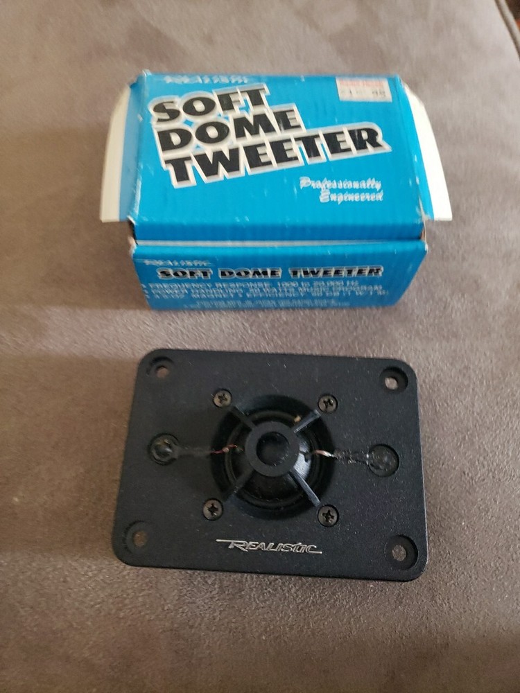 Realistic Soft Dome Tweeter Cat. No. 40-1283