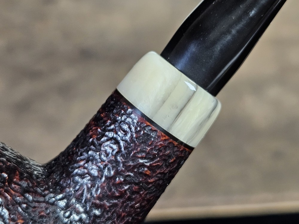 PS Studio (Germany) Rusticated Tomato/Author Artisan Estate Pipe