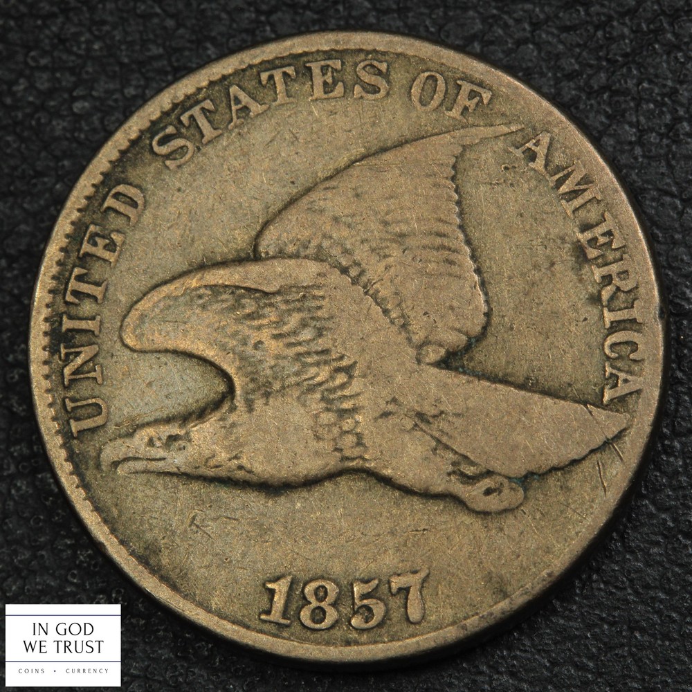 1857 Flying Eagle Cent 1C