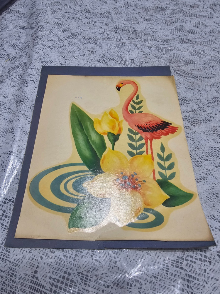 Vintage Meyercord Decorative Decals Pattern Number 8 4-B