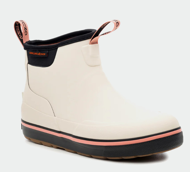Grundens Women's Deck-Boss Ankle Boot Fog - Brand New 60011-254