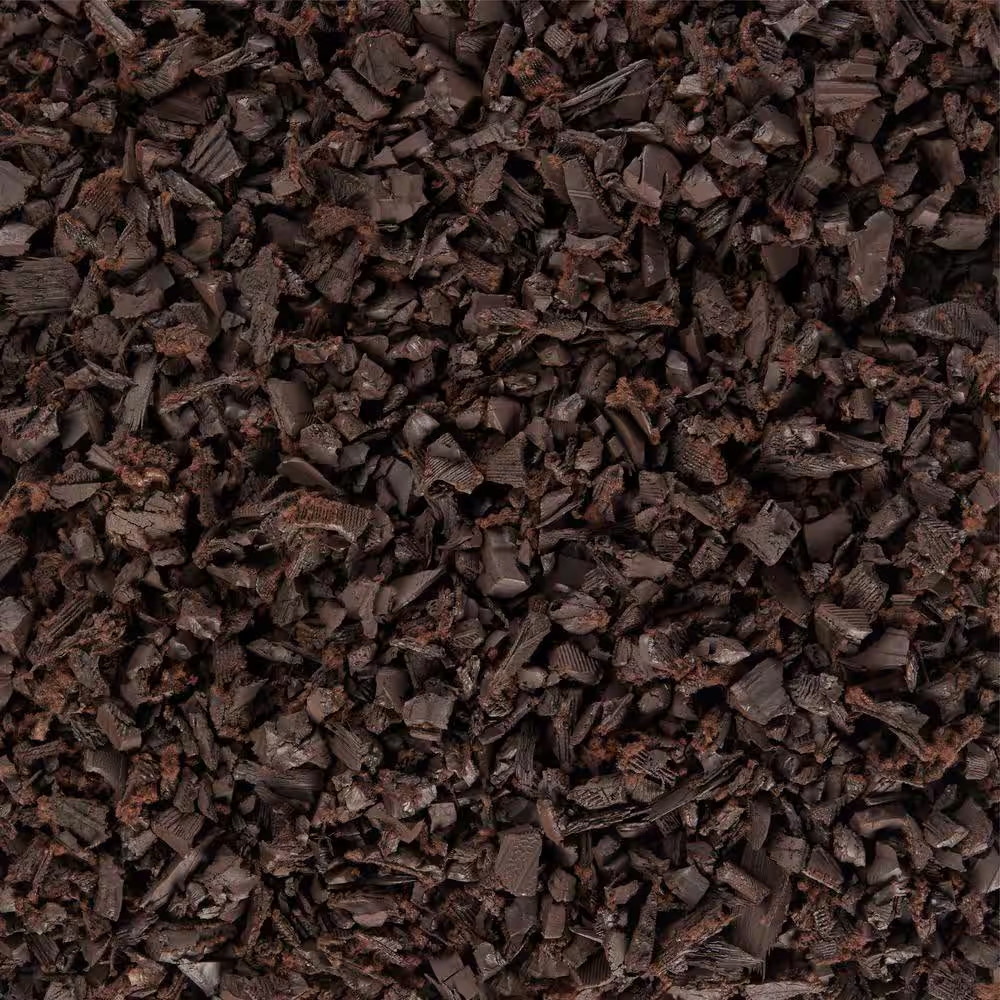 0.8 Cu. Ft. Brown Bagged Recycled Rubber Mulch