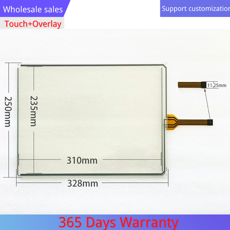 FT-AS00-15A Touch Screen Panel Glass Digitizer For FT-AS00-15A TouchScreen