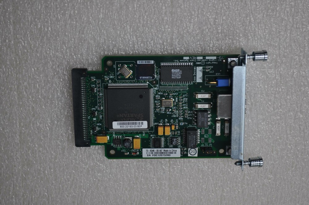 Cisco T1 Dsu/csu Module Pulled From1721 Router 73-8346-05A0