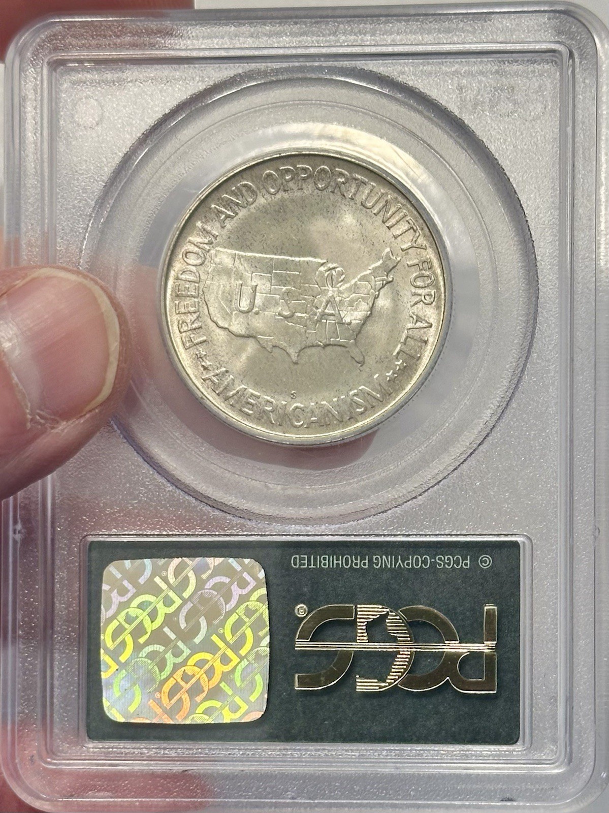 1951-S Washington Carver Commemorative Half Dollar 50C PCGS MS65 OGH