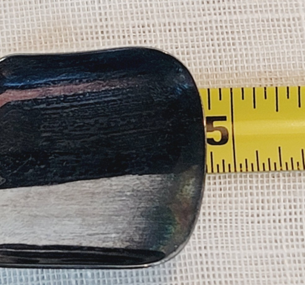 Exquisite EPNS Silverplated Enamel Spoon Cabot Tower St Johns Newfoundland Vtg