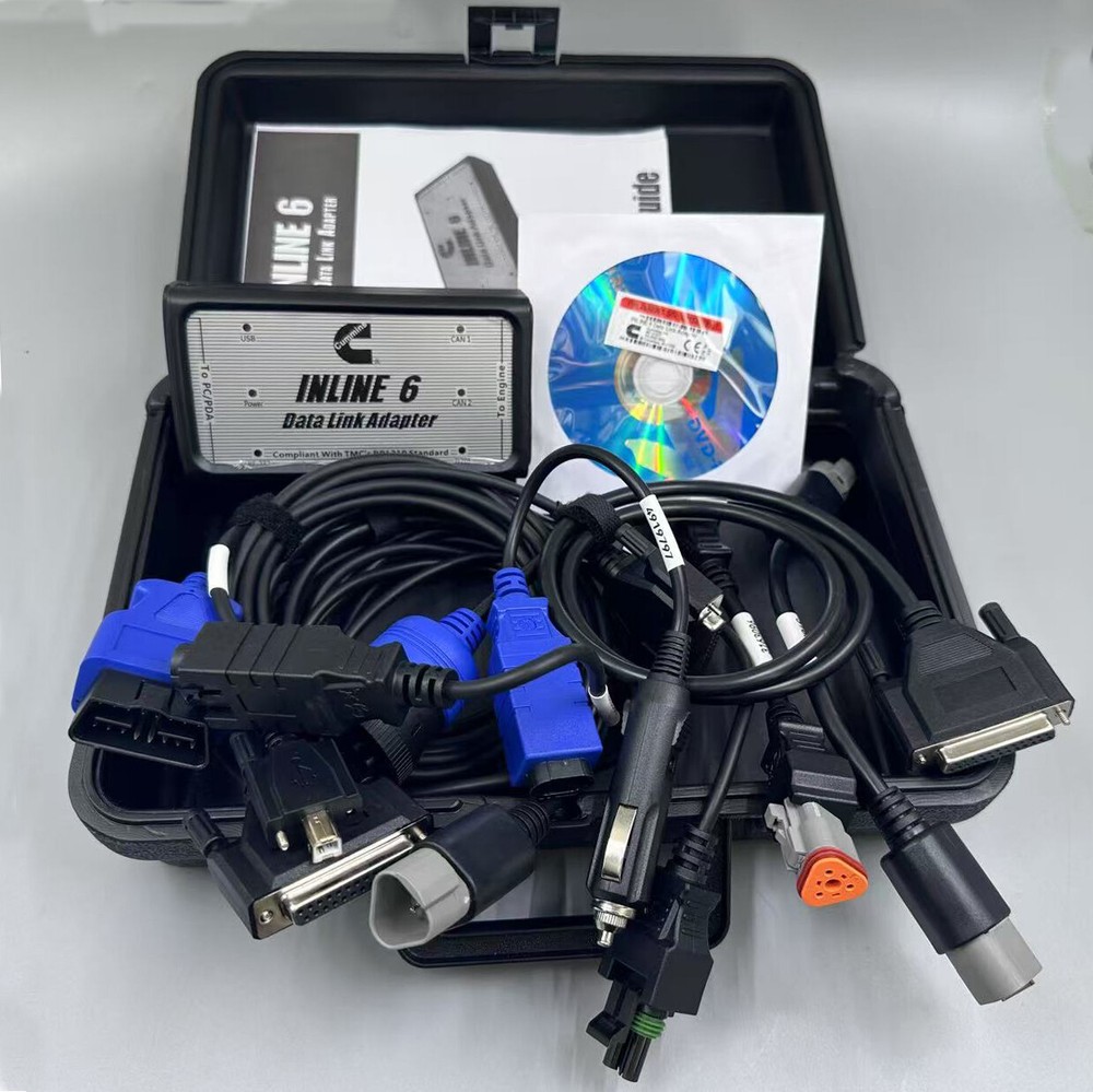 Inline6 Data Link Adapter Heavy Duty Scanner insite v8.7 For Cummins Engine
