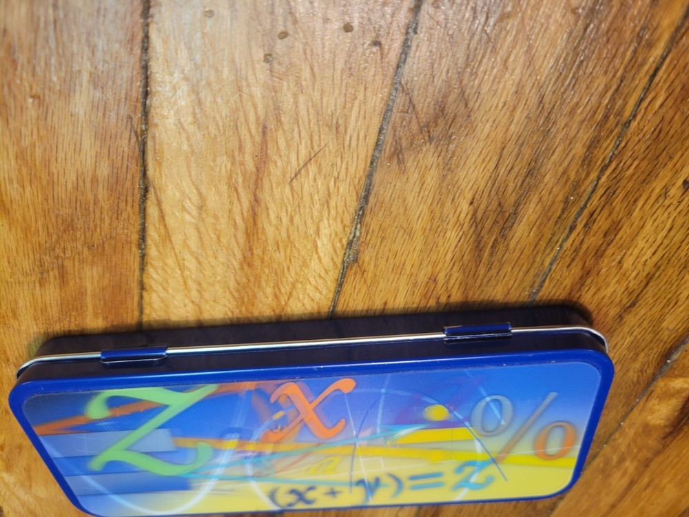 Geometry Protractor Set With Ruler And Measuring Devices, COOL 3D MetalCase