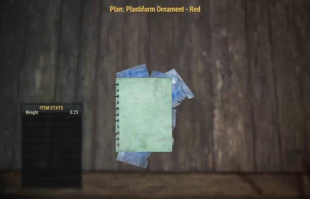 (Xbox) Plastiform Ornament - Red Plan