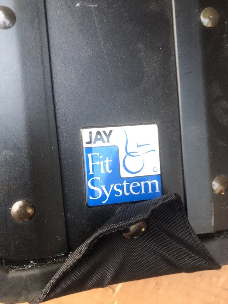 Jay Fit Backrest Shell with Cushion & Mounting Brackets, 10” Wide × 14” Height