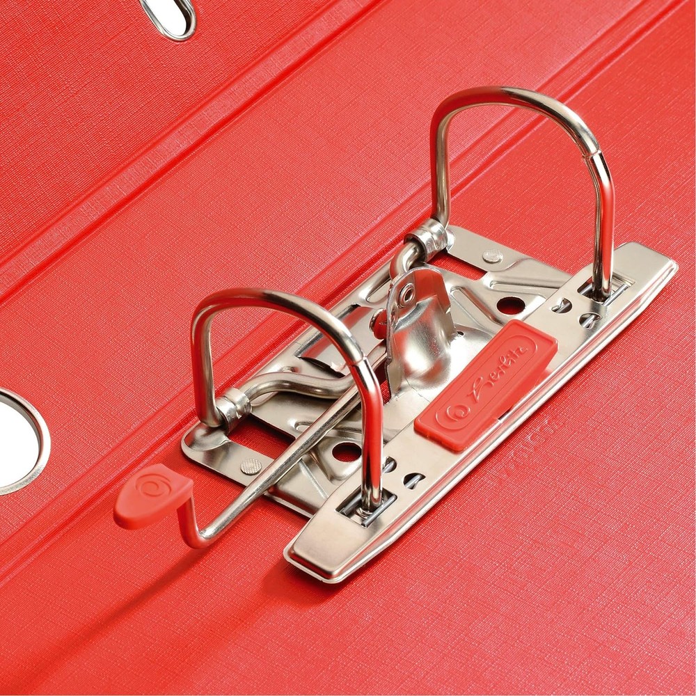 Herlitz Ring Binder – Red 10834737 Polypropylene (PP) (Polypropylene (PP) Ring B