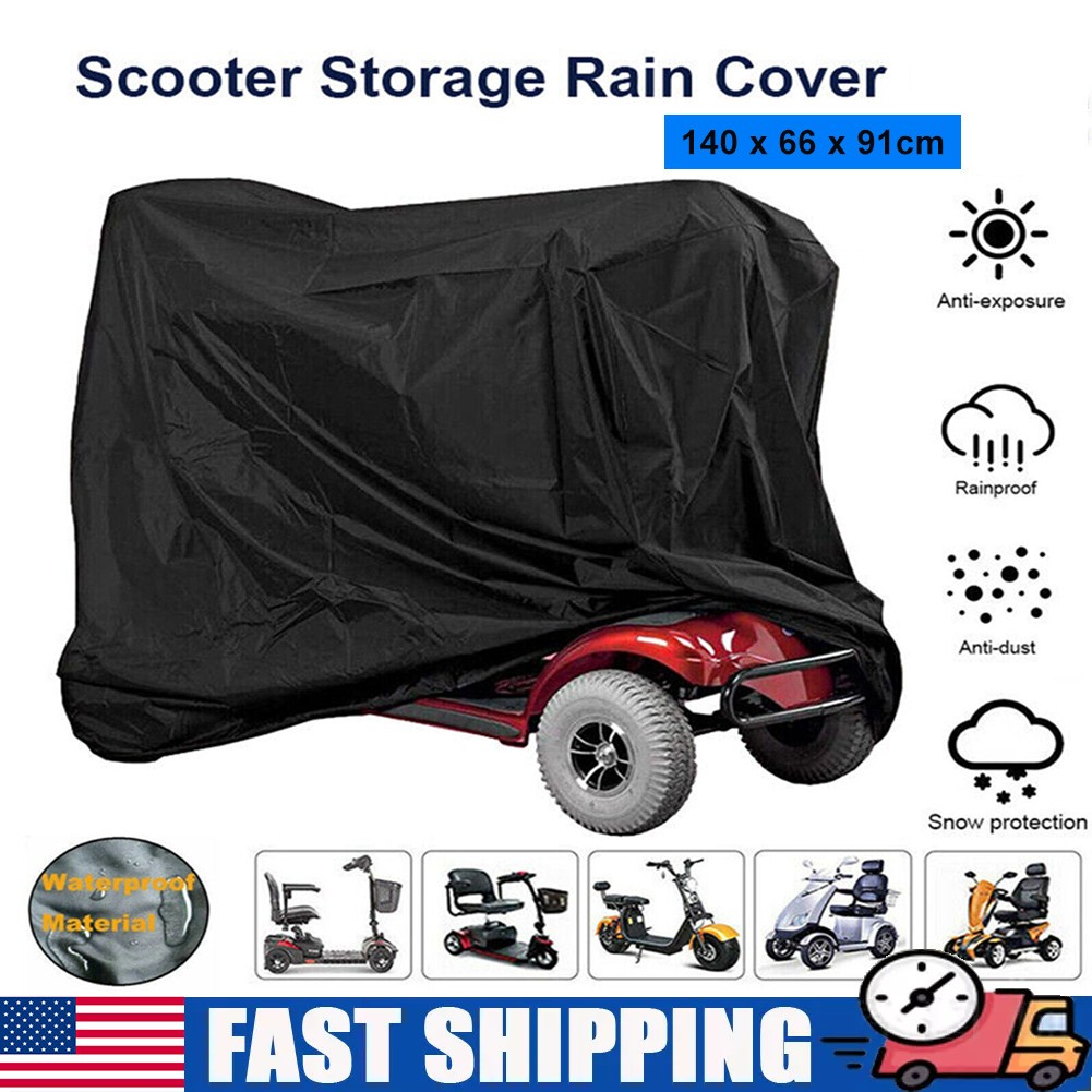 Waterproof Heavy Duty Mobility Scooter Cover Outdoor Rain Dust UV Protector