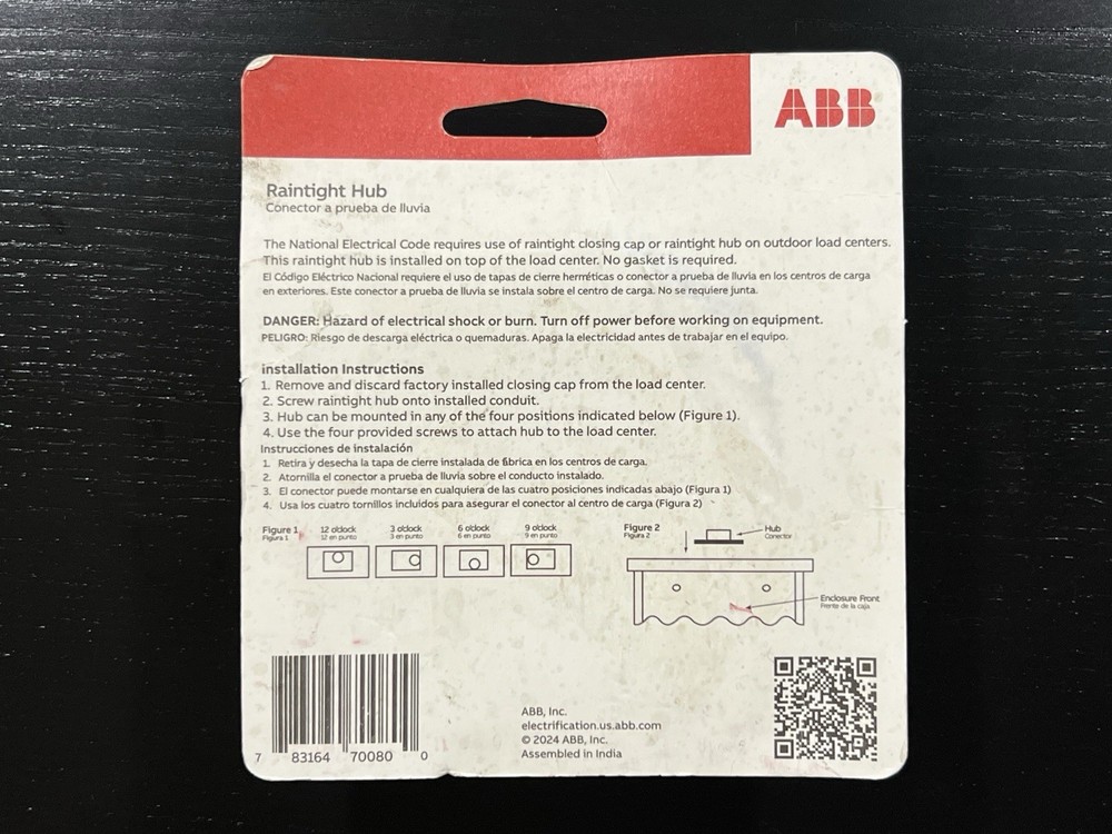 ABB 2 in. Raintight Hub (TC200A)