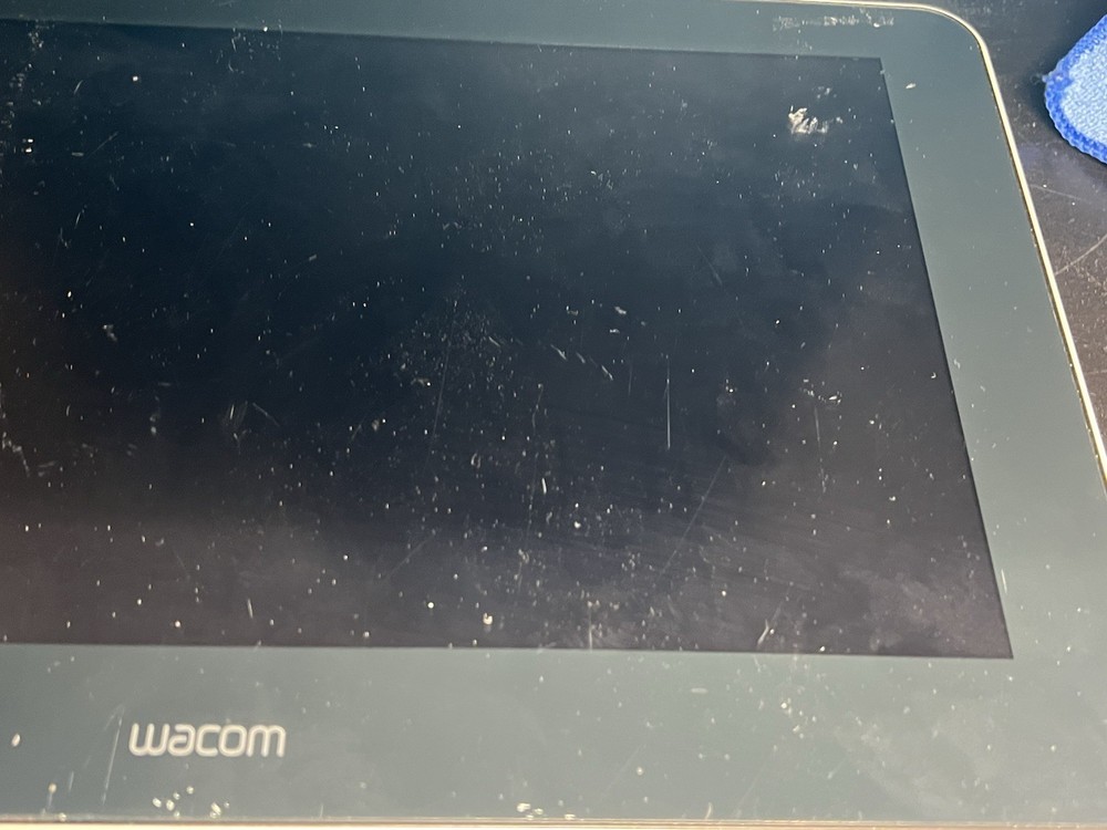 Wacom One 13.3" Digital Drawing Tablet – LCD ONLY – Powers On – UNTESTED – Read