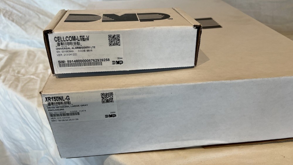 DMP XR150NL-G Network Panel Assembly and CELLCOM-LTE-V
