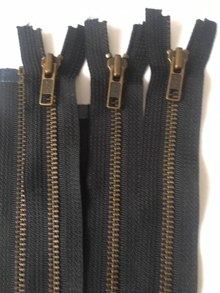 YKK 30” seaparating zippers 3 Pc