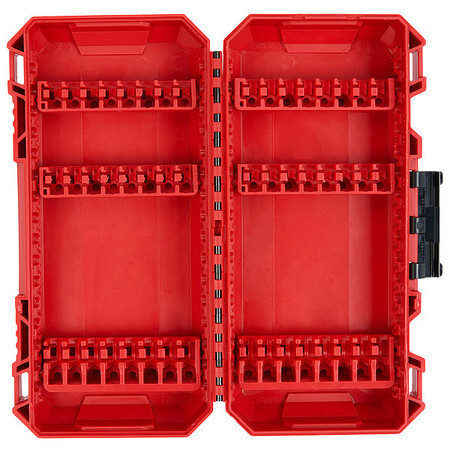 Milwaukee Tool 48-32-9921 Customizable Medium Case For Impact Driver Accessories