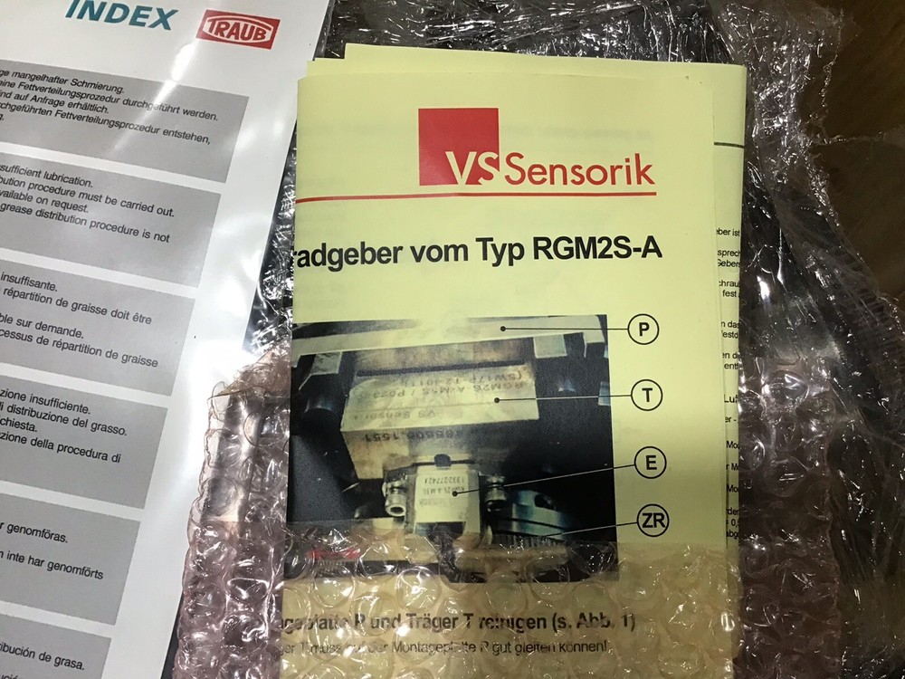 Rebuilt Index V-200 CNC Spindle