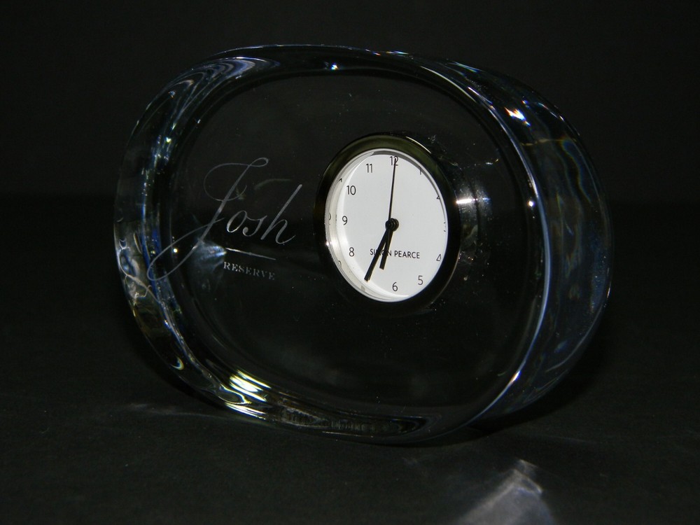 Simon Pearce "Ascutney" Mini Clock Josh Reserve
