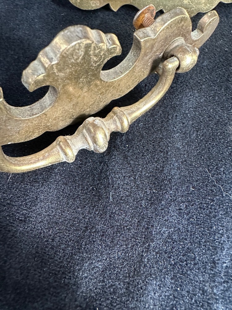 Vintage Hardware Chippendale Bail Drawer Pulls Set of 3 Pulls 4.5" Hardware*