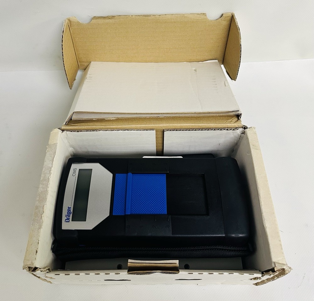 Dräger CMS Analyzer Chip Measurement System Gas Detector + CMS Analyzer