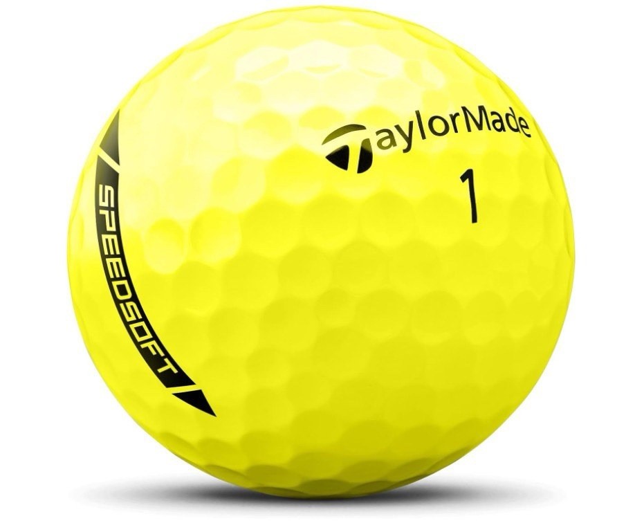 SpeedSoft Yellow Golf Balls _ColorYellow