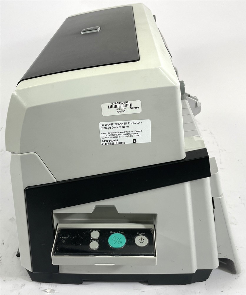 Fujitsu Fi-6670A Color Duplex Document Scanner PA03576-B535 VRS Controller