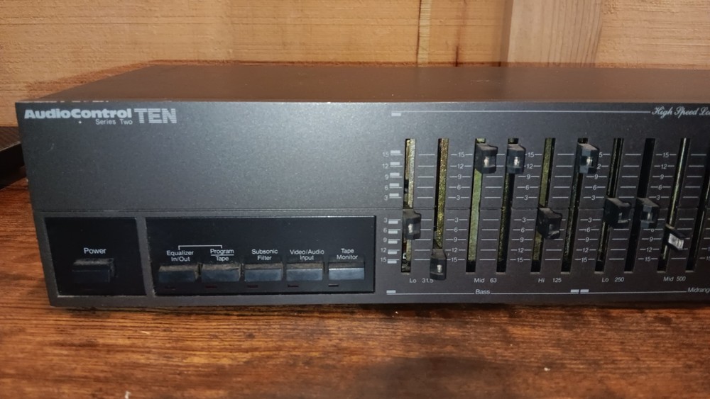 Vintage Audio Control Ten Stereo Equalizer Series Two