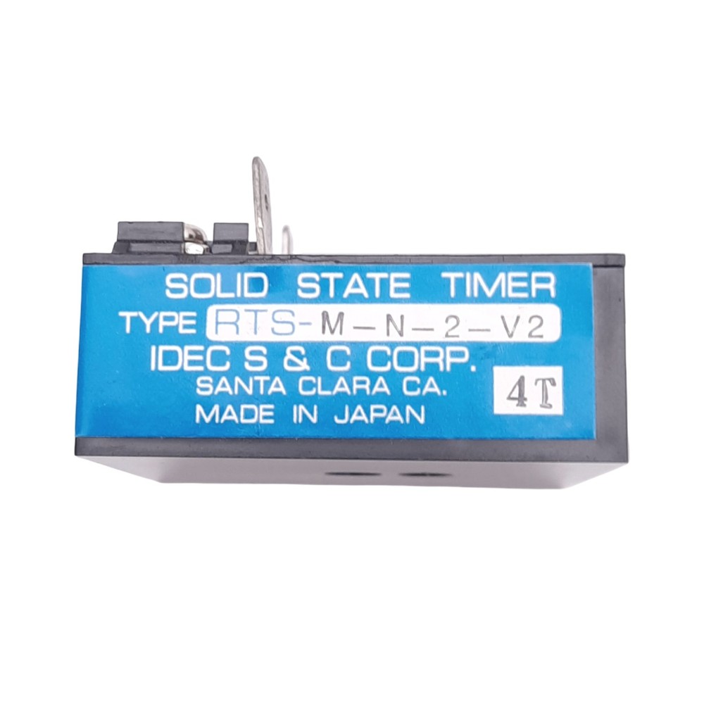 IDEC RTS-M-N-2-V2 Solid State Timer Module, 1-630s Delay, 24VAC/DC, 0.02-1A Max