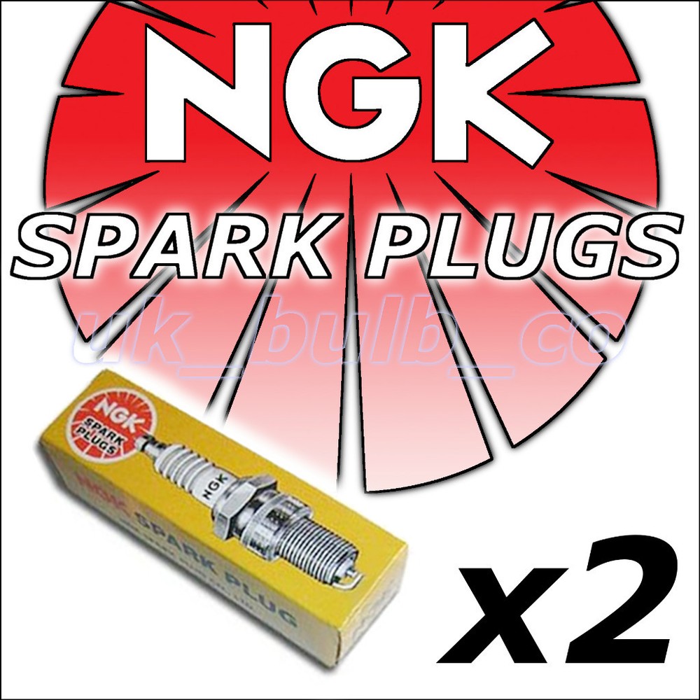 2x NGK SPARK PLUGS BPR4HS 7823