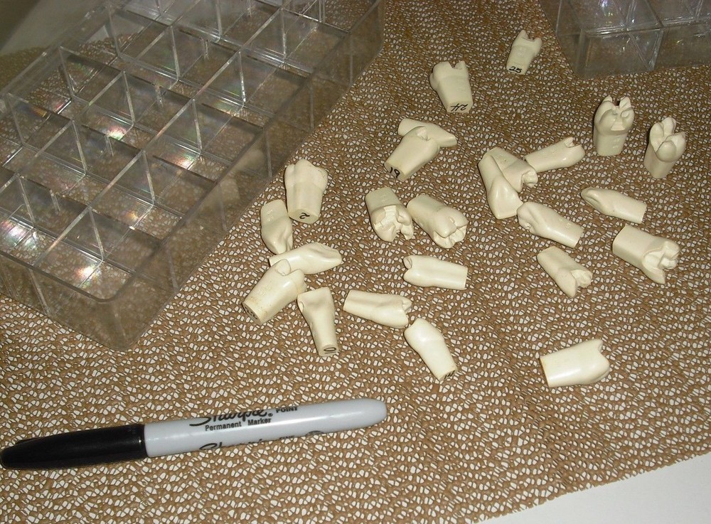 Dental Teeth Preparations for Students and Practicioners - Assorted Preps