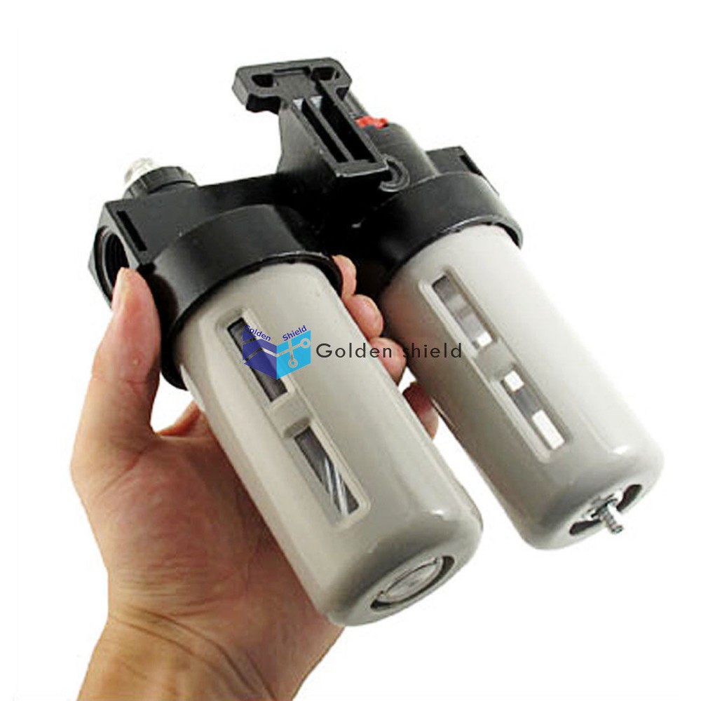 BFC4000 Air Source Treatment Unit Pneumatic Regulator Lubricator Set✦Kd