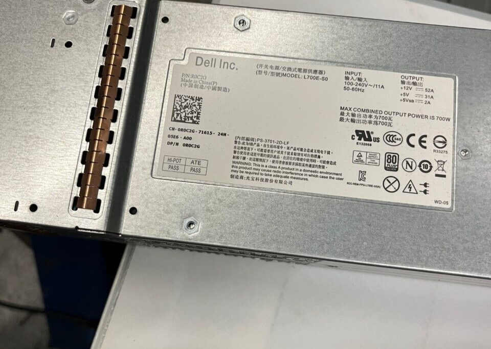 Dell Equallogic PS4110X 24 Bay Storage Array 2x 0YN3KR YN3KR