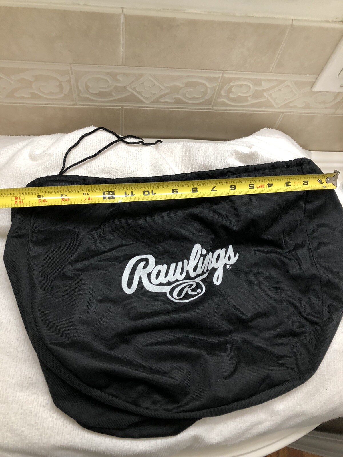 Rawlings 13 X 11 Inch Baseball Softball Drawstring Glove Bag