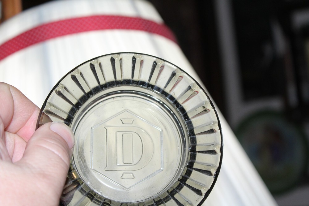 Vintage Ashtray D I Glass