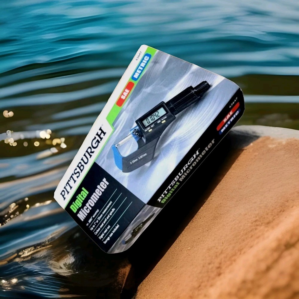 Pittsburgh Digital Micrometer SAE/Metric