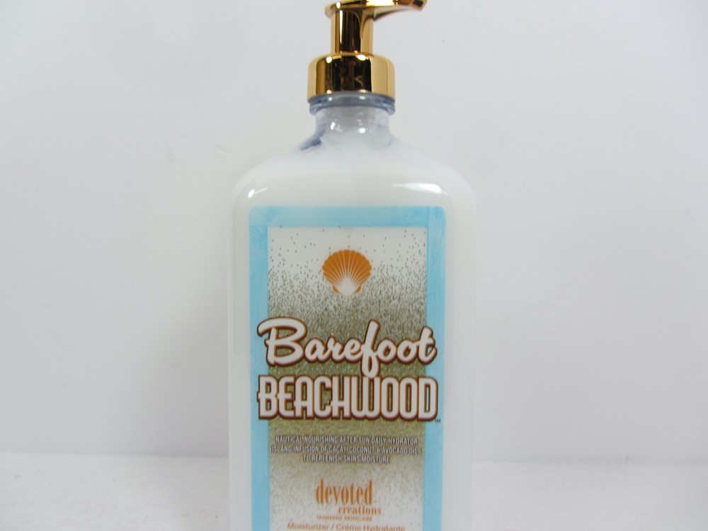 DEVOTED CREATIONS BAREFOOT BEACHWOOD BODY MOISTURIZER LOTION