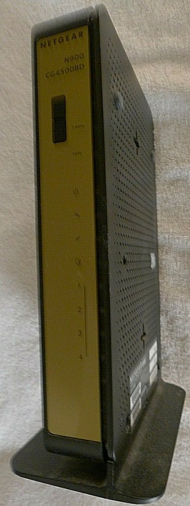 Netgear Wireless Cable Data Gateway 3.0 Modem Router CG4500BD +Power Adapter