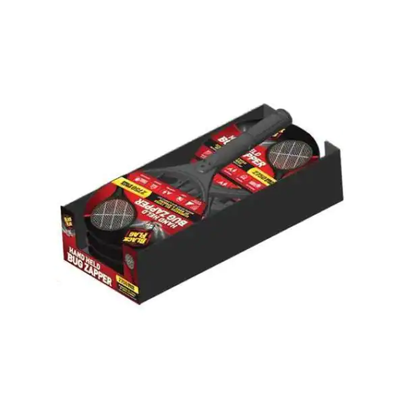 NEW Bug Zapper Battery Electric Hand Held Racket Fly Swatter Ant