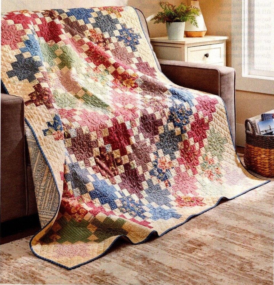 Tranquil Paths Quilt Pattern Pieced TV
