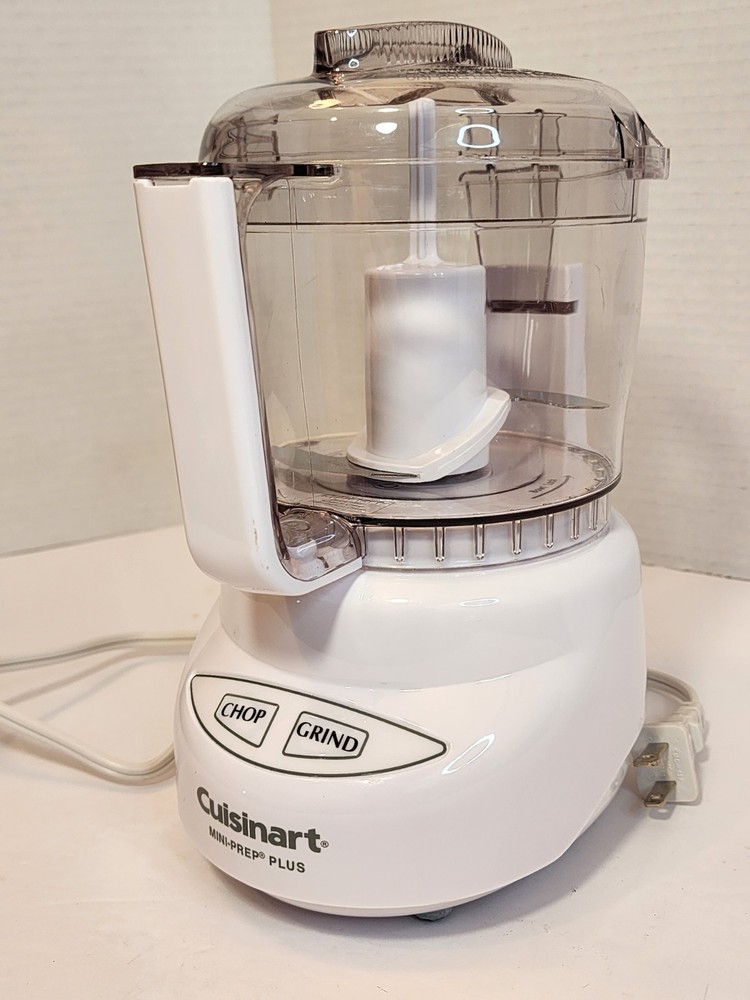 Cuisinart Mini-Prep Plus Food Processor - 3 cup - DLC-2A White - Tested & Works