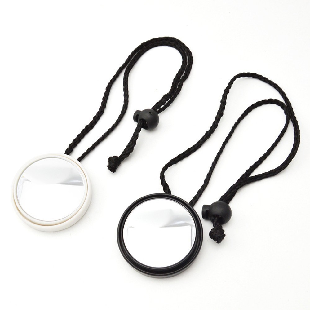 Diving Rearview Mirror With Cord Scuba Snorkeling Underwater Adjustable