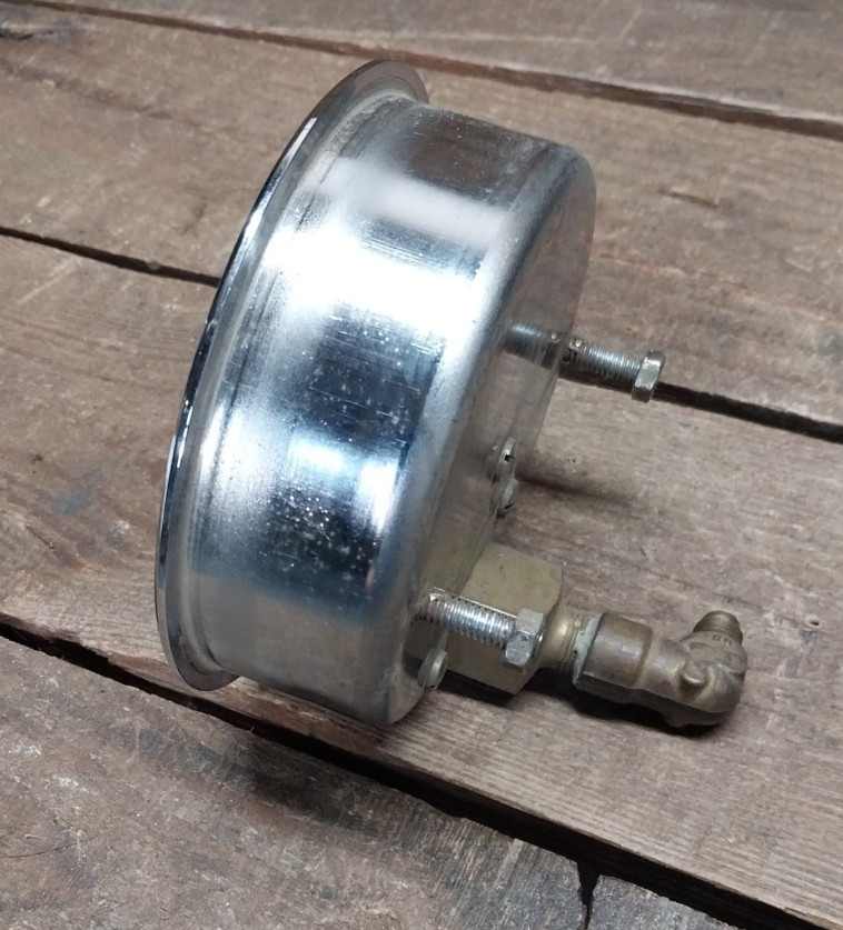 Vintage Jas. P. Marsh & Co Vac Pressure Temperature Gauge 6273 Carrene-3