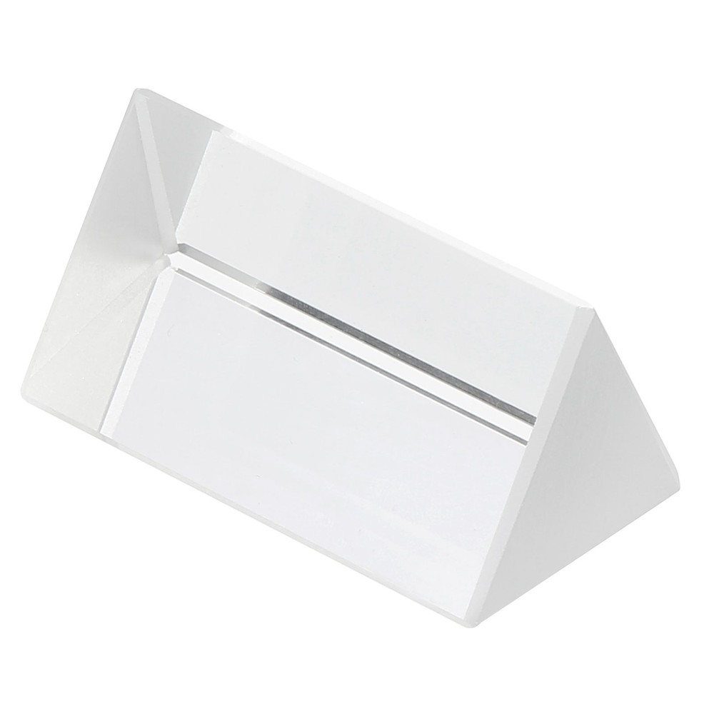 50mm/2 Inch Triangular Prism Glass Optical Rainbow Prism Clear