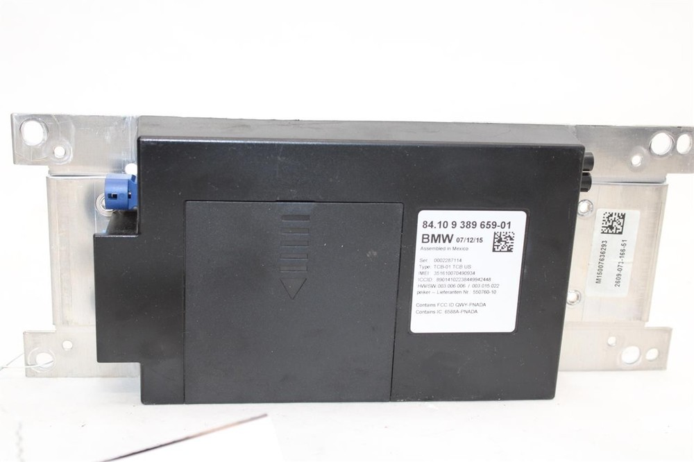 Used Telematics Interface Module fits: 2016 Bmw X5 Communication telematics cont